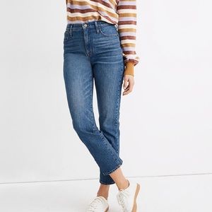 NWT Madewell Classic Straight Jeans